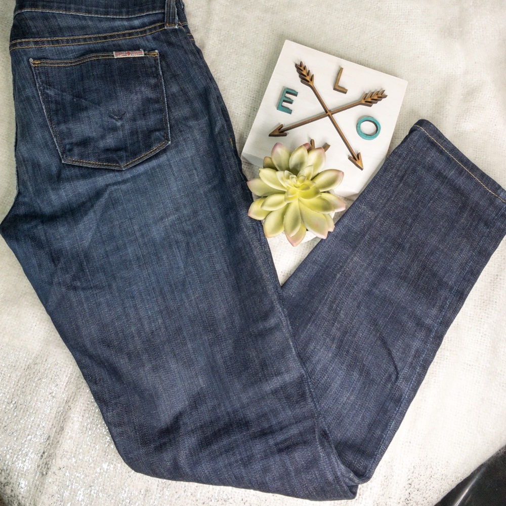 Hudson Colette Dark Wash Skinny Jeans